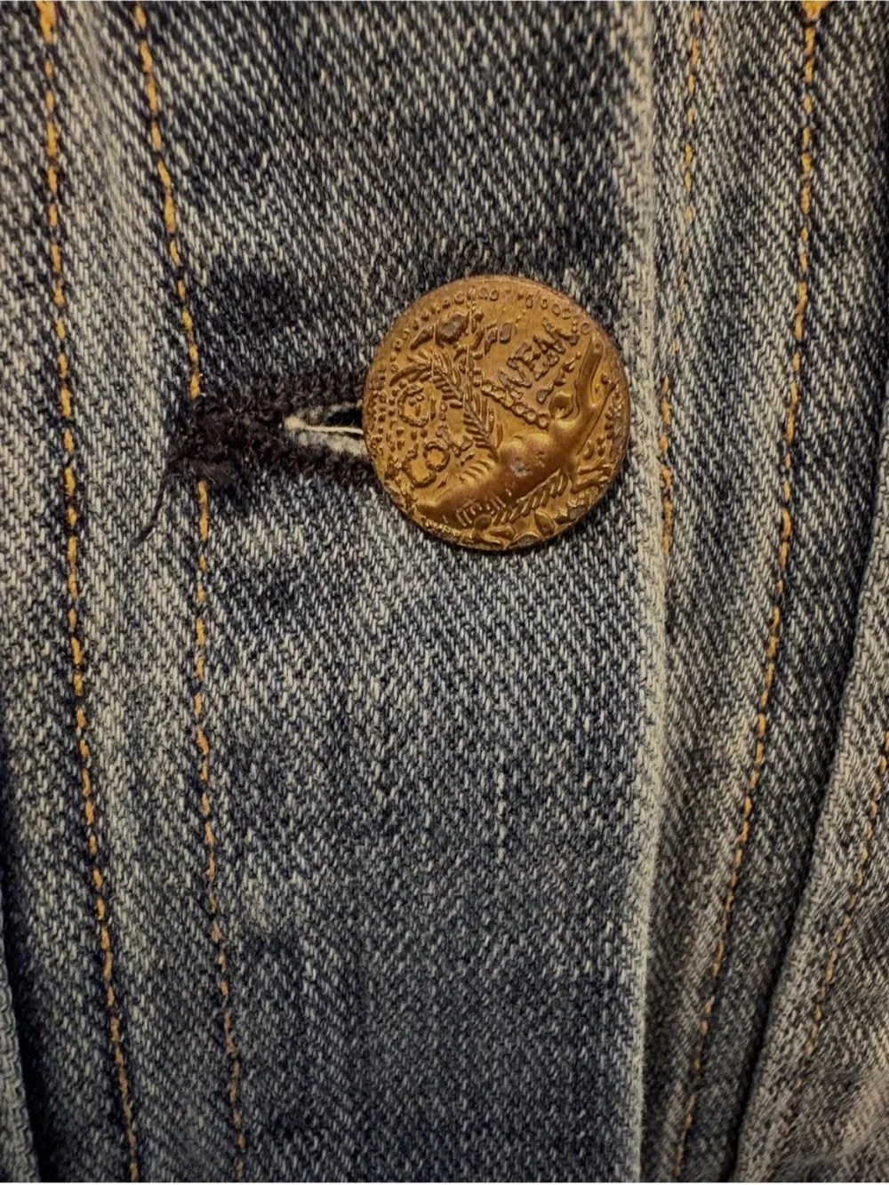 McGuire Denim Abby Rose Sleeveless Fitted Vest Distressed Denim Womens size XS - Picture 8 of 12